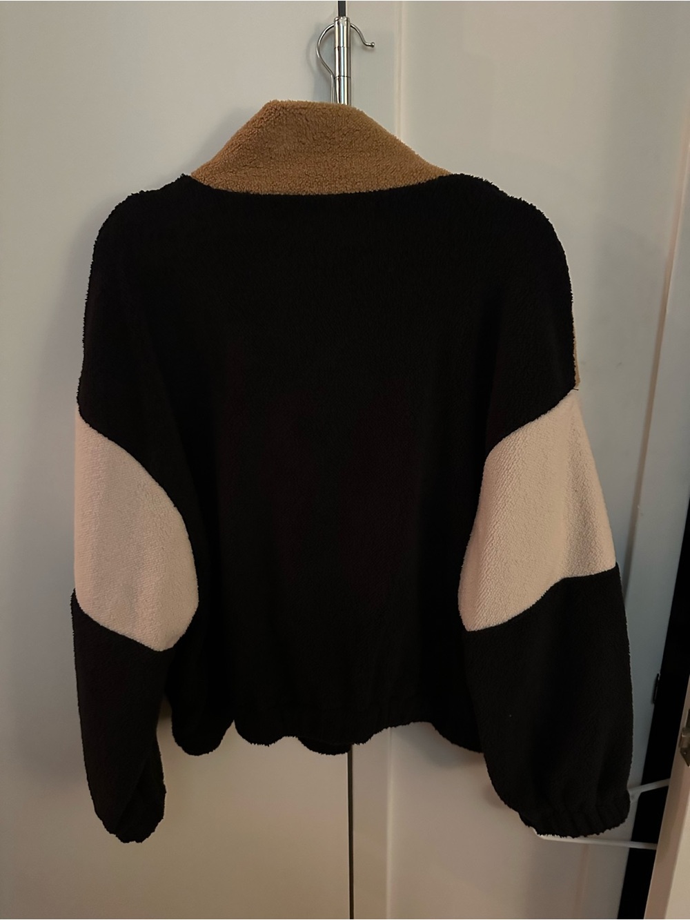 Colorblock Sherpa Zip Jacket - Picture 6 of 6